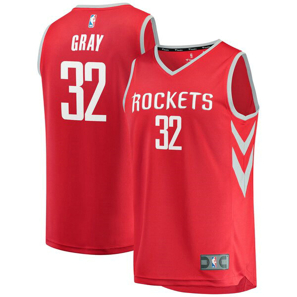 Camiseta Rob Gray 32 Houston Rockets Icon Edition Rojo Hombre